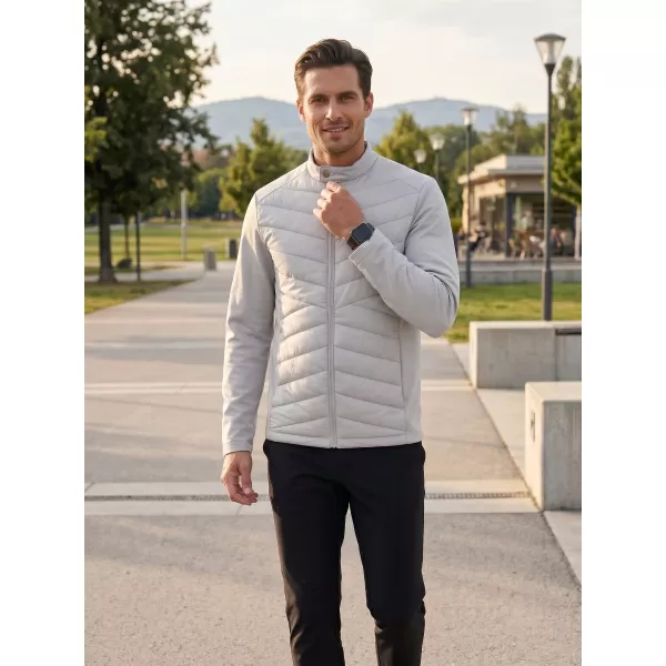  Pánska hybridná bunda MALFINI PREMIUM CROSS 555 SILVER GRAY 