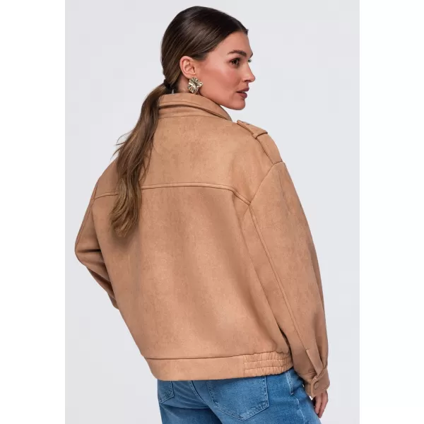  Dámska bunda OMBRE OW-JANP-0147 ŤAVA 