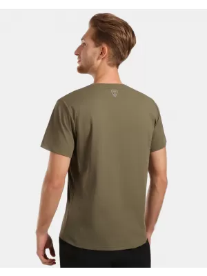 Pánske funkčné tričko KILPI DIXIE-M 1M0303KI KHAKI