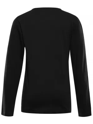 Detské tričko ALPINE PRO ECCO 2 BLACK VARIANT PD