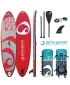 Paddleboard SPINERA Professional Rental 106 ČERVENÁ