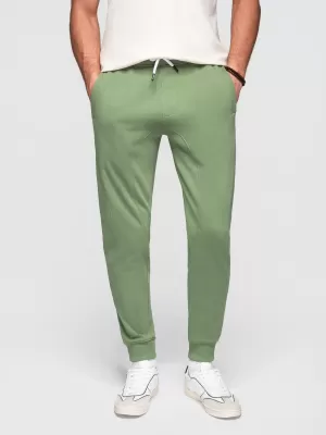 Pánske tepláky OMBRE OM-PABS-0305 GREEN