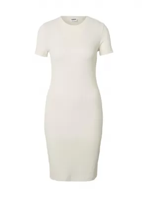 Dámske šaty URBAN CLASSICS TB8275 WHITE/SAND