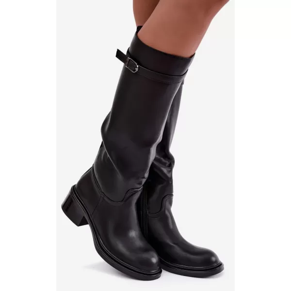  Dámske čižmy BOTO C-381 BLACK 