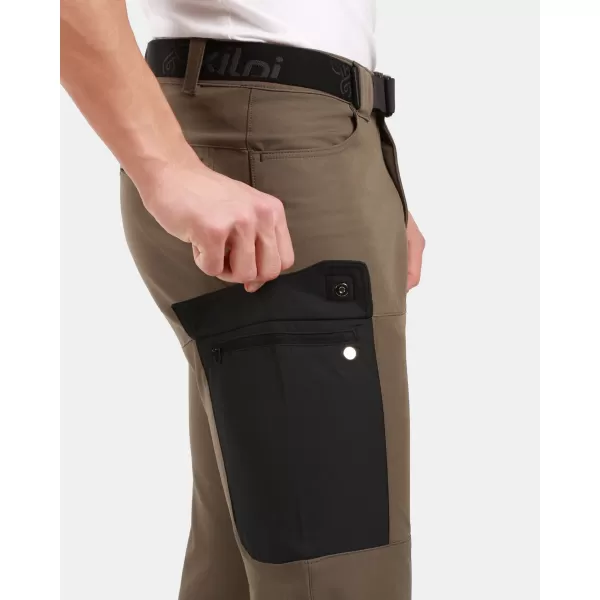  Pánske nohavice KILPI LIGNE-M 1M0406KI KHAKI 