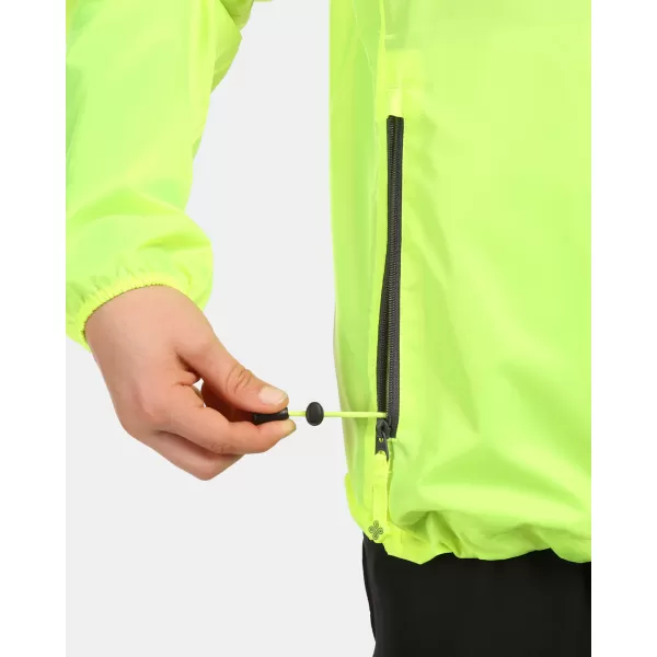  Detská hardshellová bunda KILPI JALUU-J 1J0180KI ŽLTÁ 