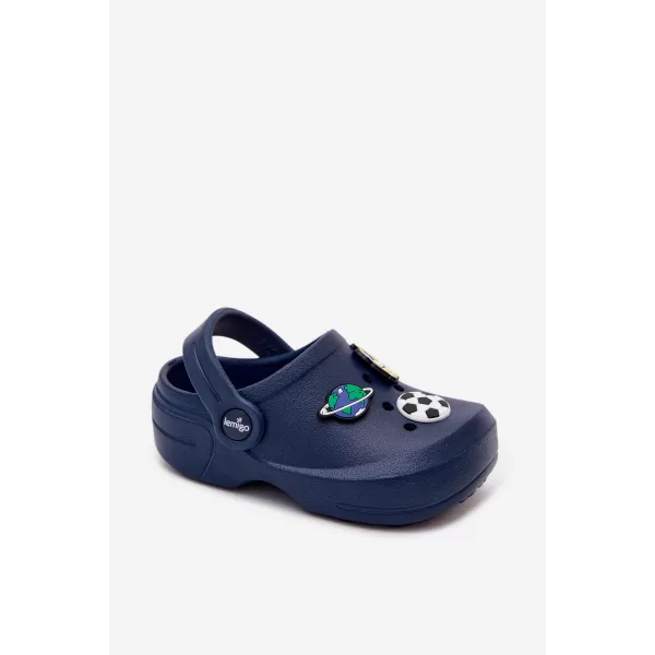  Detské šľapky BOTO LUPO NAVY 