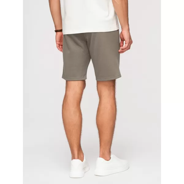  Pánske kraťasy OMBRE OM-SRSK-0124 KHAKI 
