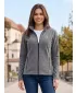 Dámska fleece mikina ALTISPORT ALW002852 ČIERNY MELÍR