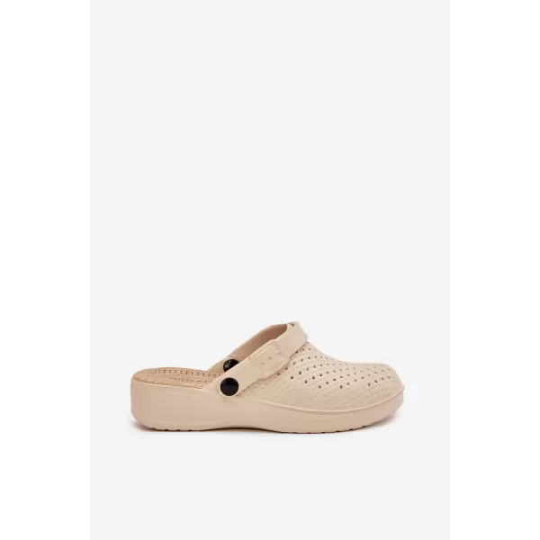  Dámske šľapky BOTO 25SD11-8981 BEIGE 