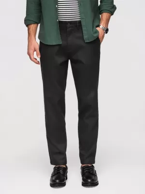 Pánske nohavice OMBRE OM-PACP-0294 BLACK