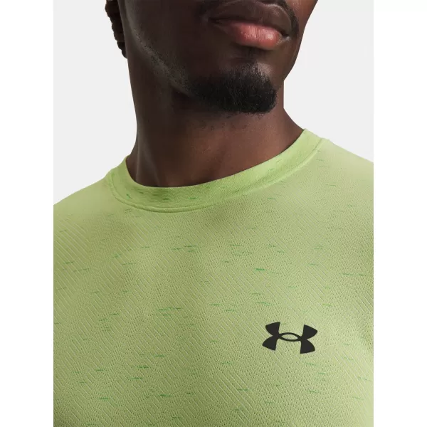  Pánske tričko UNDER ARMOUR VANISH SEAMLESS NOVELTY SS 6010603-712 ZELENÁ 