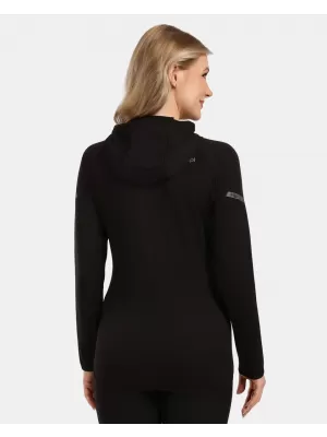 Dámska fleece mikina KILPI MEMPHIS-W 1L0201KI ČIERNA