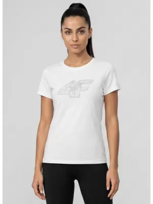 Dámske tričko 4F WMM00TTSHF3309 WHITE