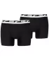 Pánske boxerky PUMA MEN EVERYDAY MULTI LOGO BOXER 2P 93832501 BLACK