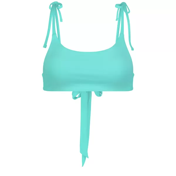  Dámske bikiny - vrchný diel NORDBLANC PRINCESS NBSSS8210 TYRKYSOVÁ 