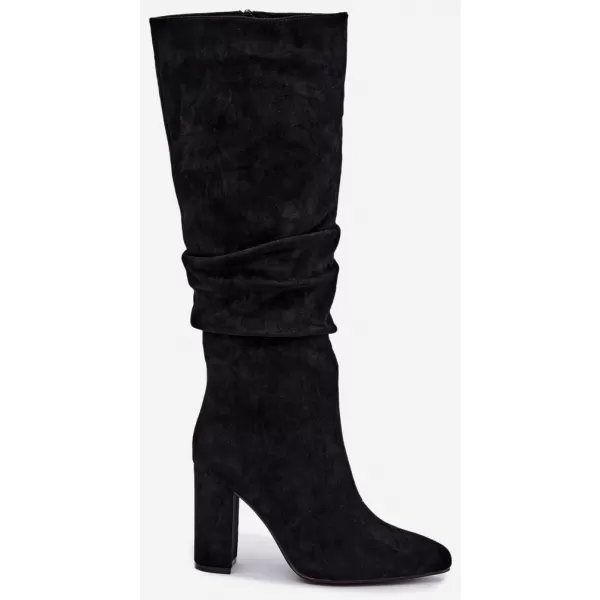  Dámske čižmy BOTO 52230 BLACK 