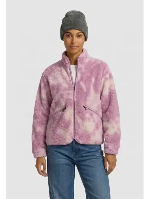 Dámska bunda URBAN CLASSICS TB8505-22938 ROSE TIE-DYE