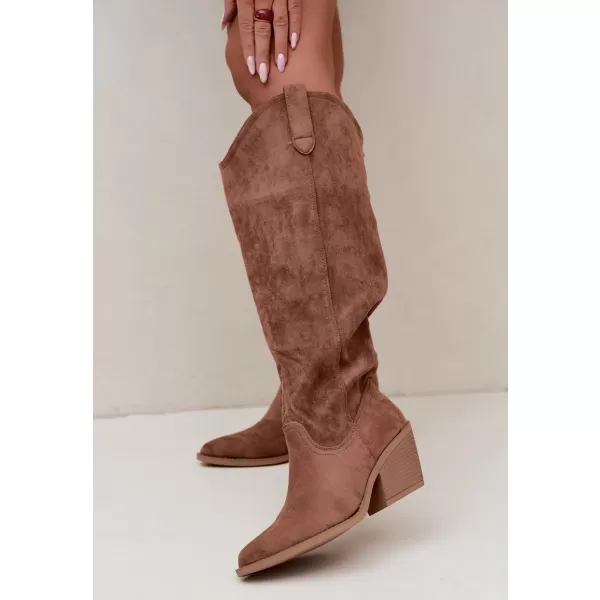  Dámske čižmy BOTO CLS-627 BROWN 