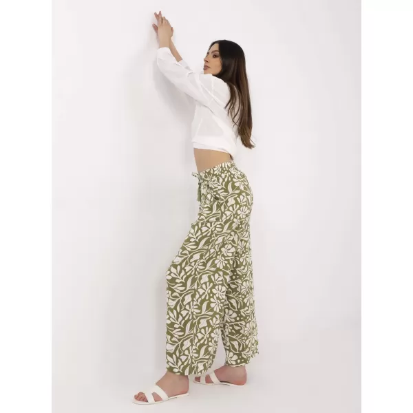  Dámske nohavice SUBLEVEL D73771M62237H OLIVE 