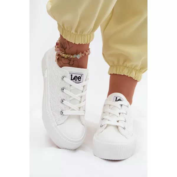  Dámske tenisky LEE 50261003.1FG WHITE 