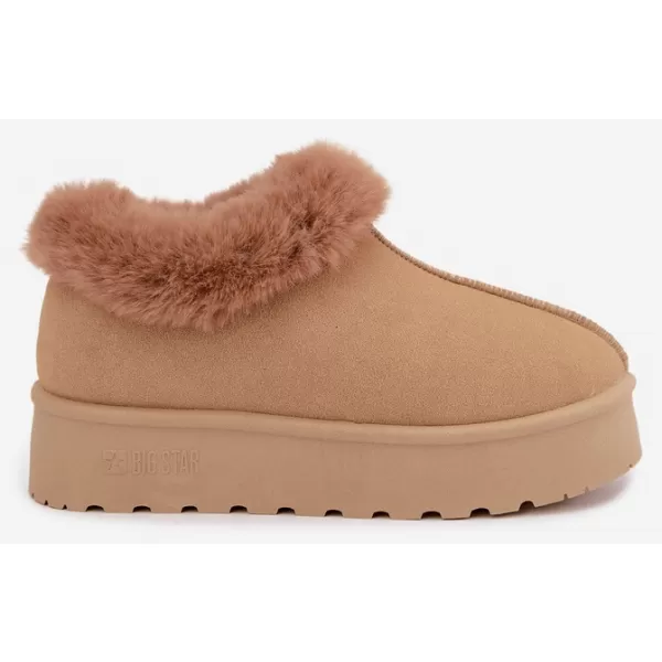  Dámske topánky BIG STAR SHOES UU274202 BEIGE 