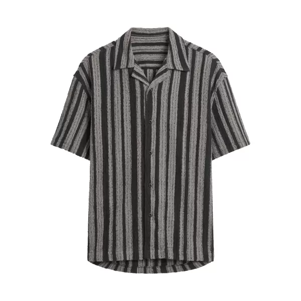  Pánska košeľa URBAN CLASSICS TB8216-00826 BLACK/WHITE 