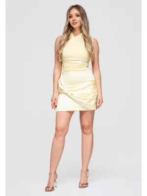 Dámska sukňa OMBRE OW-GL-E0007 YELLOW