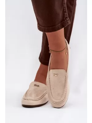 Dámske mokasíny BOTO QQ-273 BEIGE