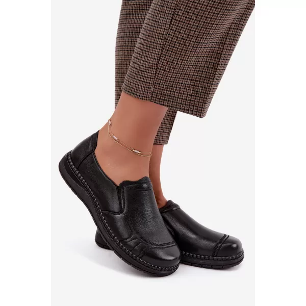  Dámske poltopánky VINCEZA 107241 BLACK 