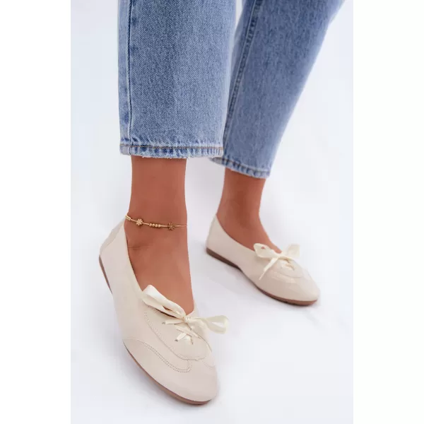  Dámske baleríny BOTO 8531 BEIGE 