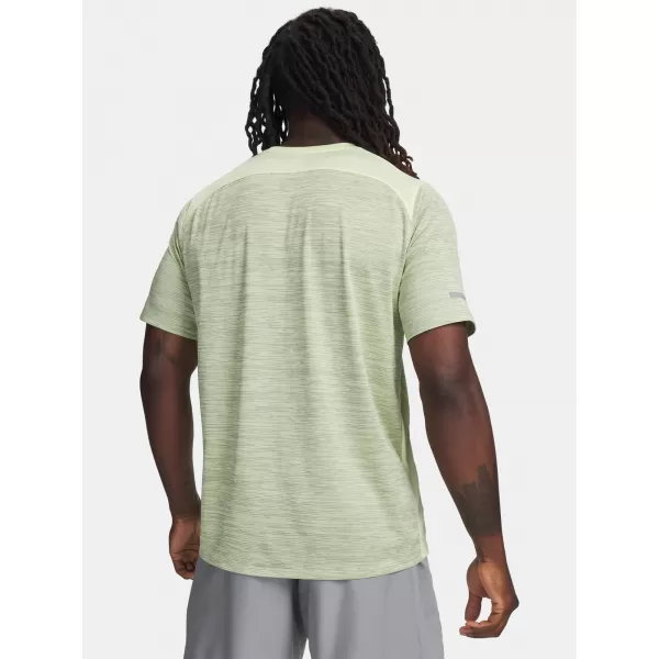  Pánske tričko UNDER ARMOUR TECH UTILITY SS 6004965-391 ZELENÁ 