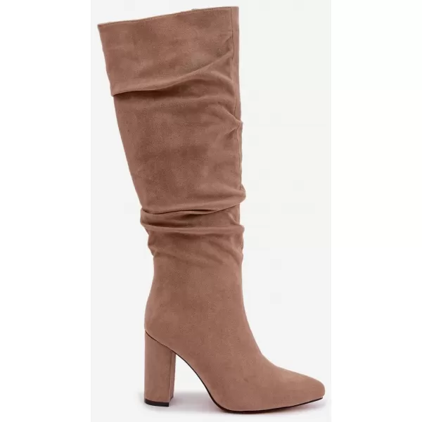  Dámske čižmy BOTO 52230 BROWN 