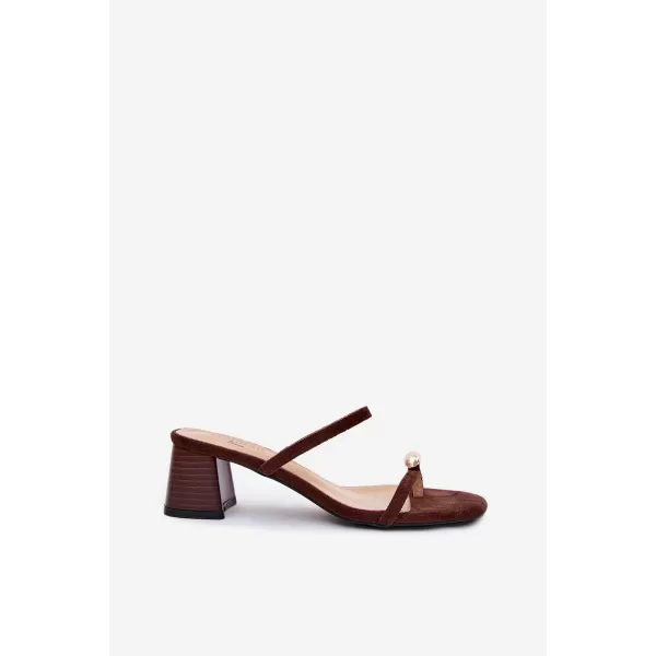  Dámske lodičky BOTO 22-391 BROWN 