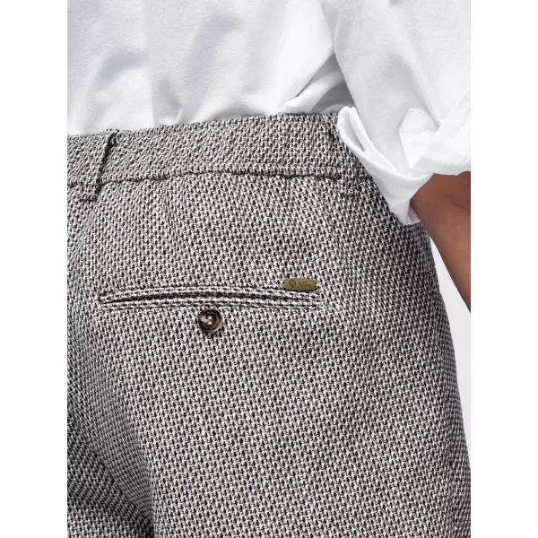  Pánske kraťasy OMBRE OM-SRCS-0189 BROWN MELANGE 