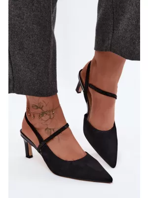 Dámske sandále D&A CR61-3048 BLACK