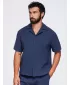 Pánska košeľa OMBRE OM-SHSS-0220 NAVY BLUE