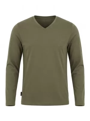 Pánske tričko OMBRE L171 DARK OLIVE