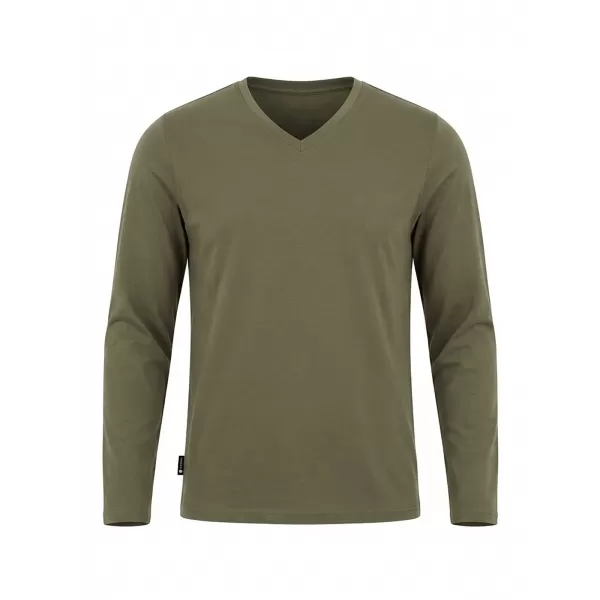  Pánske tričko OMBRE L171 DARK OLIVE 