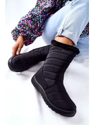 Dámske snehule BOTO 20SN26-3044/J74839 BLACK