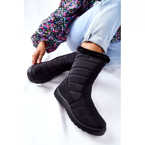  Dámske snehule BOTO 20SN26-3044/J74839 BLACK 