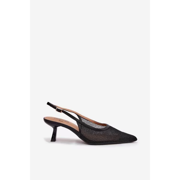  Dámske sandále BOTO QQ-213 BLACK 