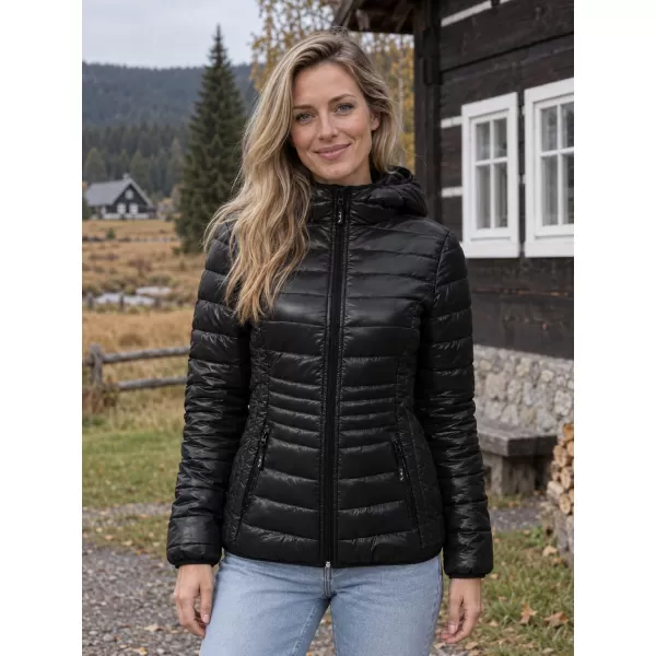  Dámska bunda MALFINI EVEREST 551 ČIERNA 