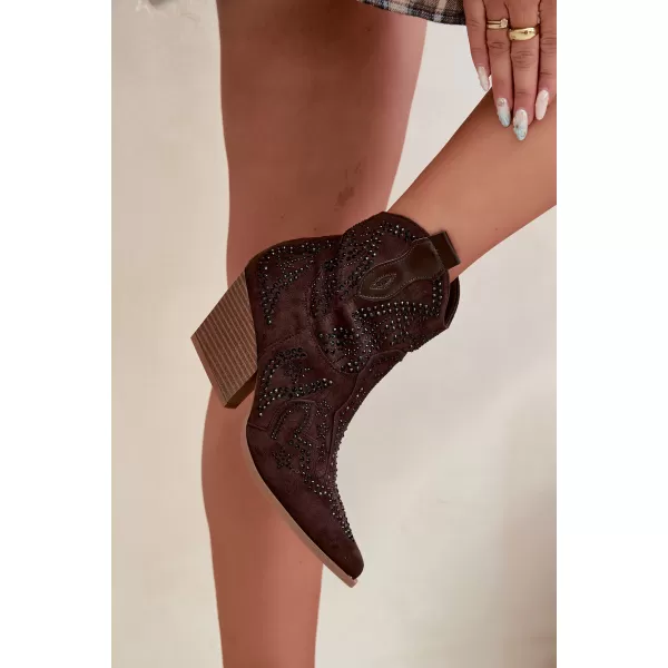  Dámske topánky BOTO 9676A BROWN 