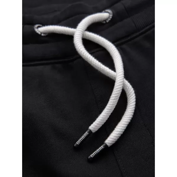  Pánske tepláky OMBRE OM-PABS-0305 BLACK 