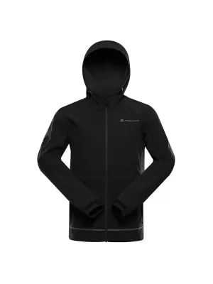 Pánska outdoorová bunda ALPINE PRO MOREN BLACK