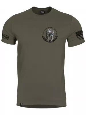 Pánske tričko PENTAGON AGERON VIS ET HONOR K09012-VH GREEN
