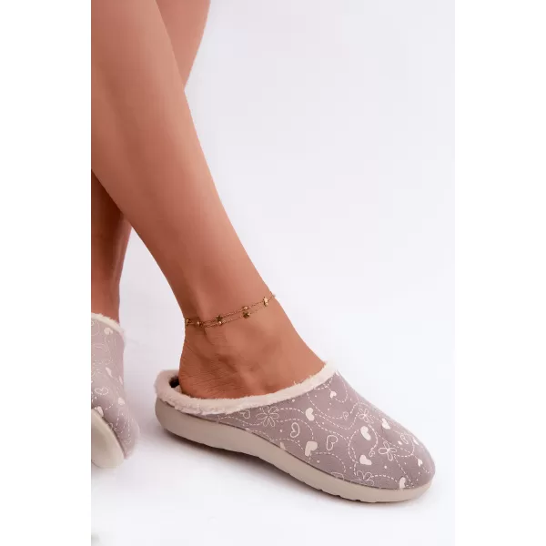 Dámske šľapky INBLU ET000041 GREY 