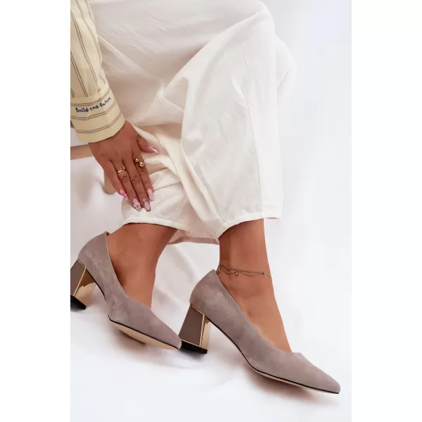  Dámske lodičky VINCEZA 66921 BEIGE 