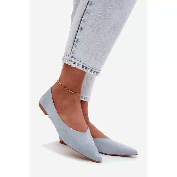  Dámske baletky BOTO JH597 BLUE 